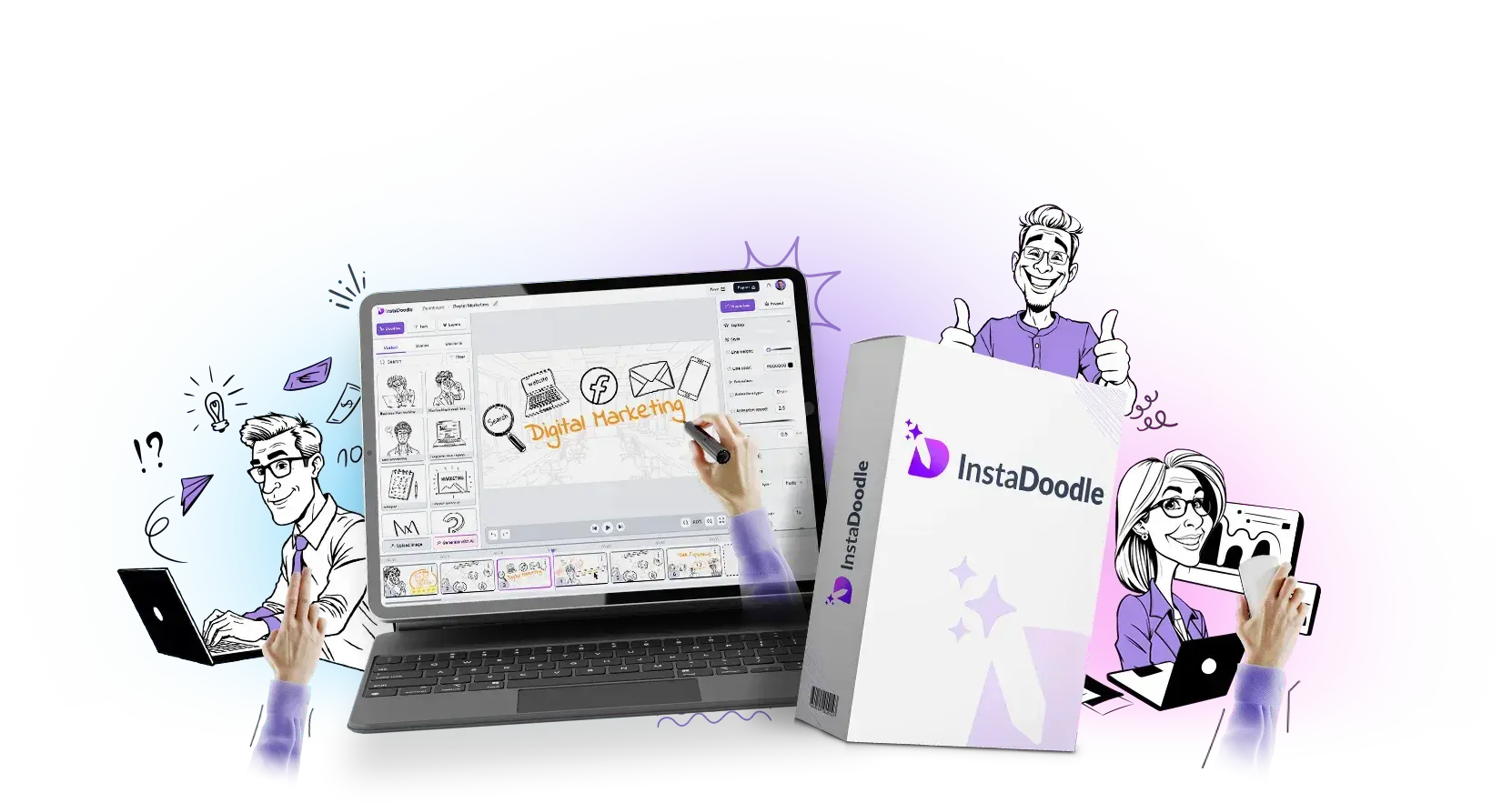 InstaDoodle App Featured